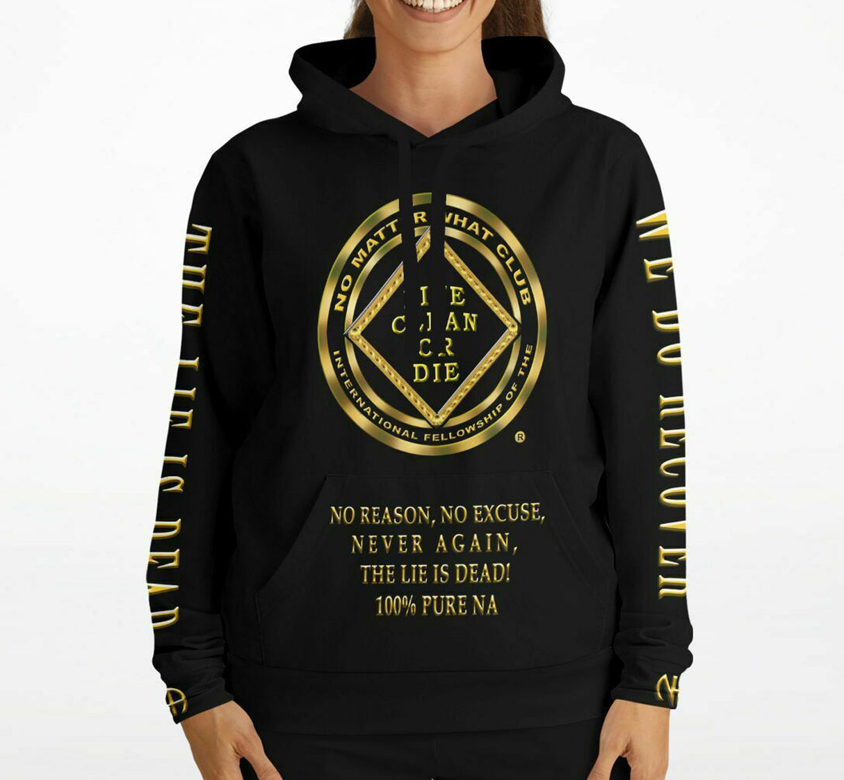 No Matter What AOP Hoodie