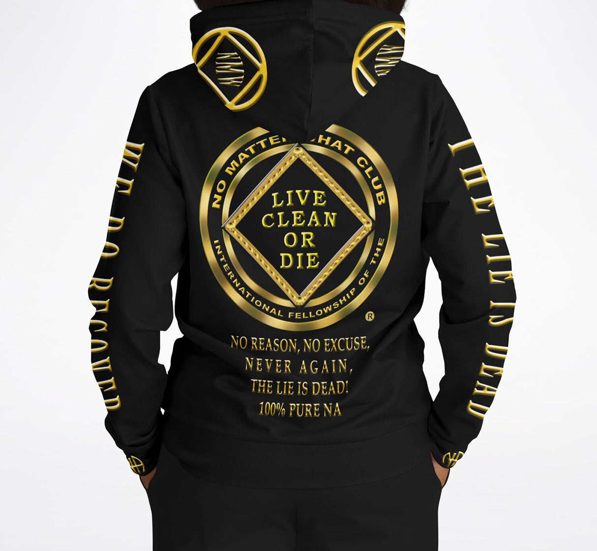 No Matter What AOP Hoodie