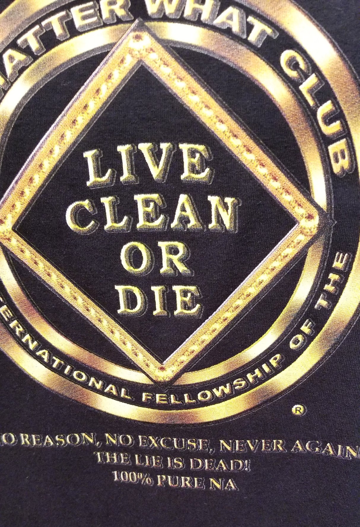 No Matter What Club Gold SS/LS Tee