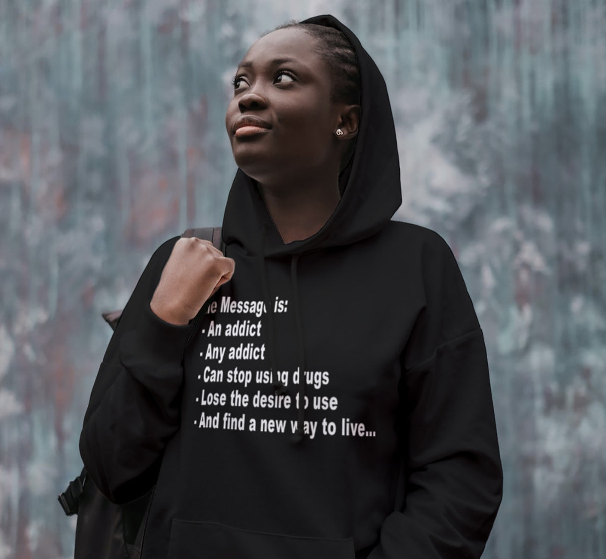 Our Message Is Pullover Hoodie