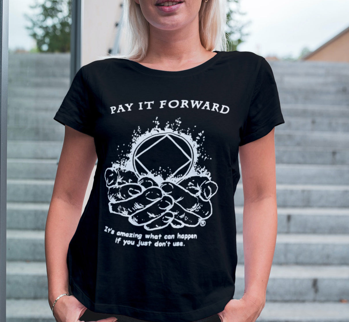 ldTs- Pay It Forward Ladies T's