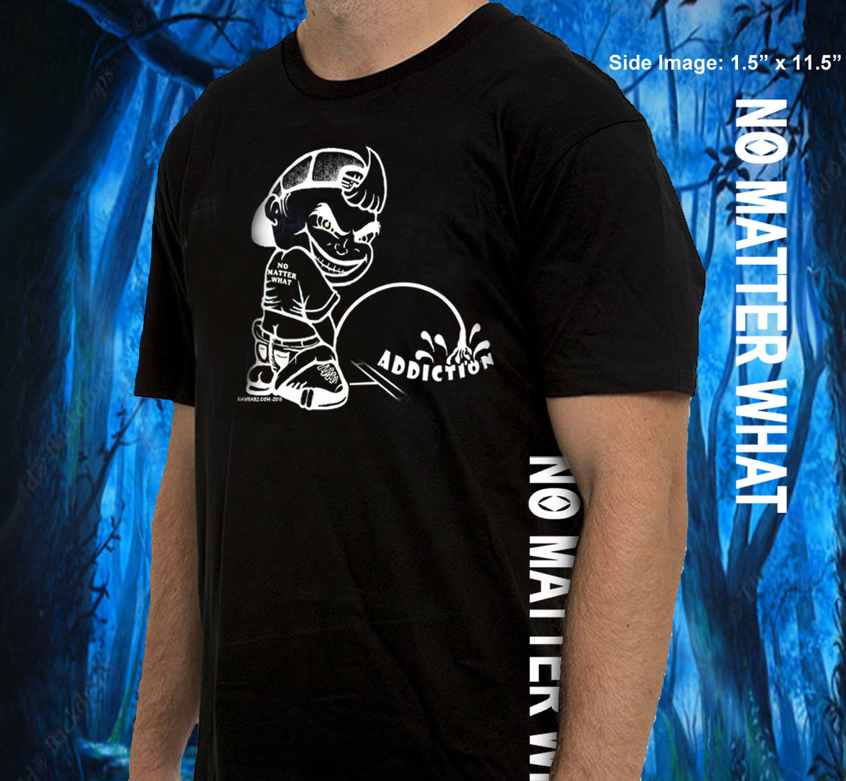 NA PISSING ON ADDICTION V.2 Tee