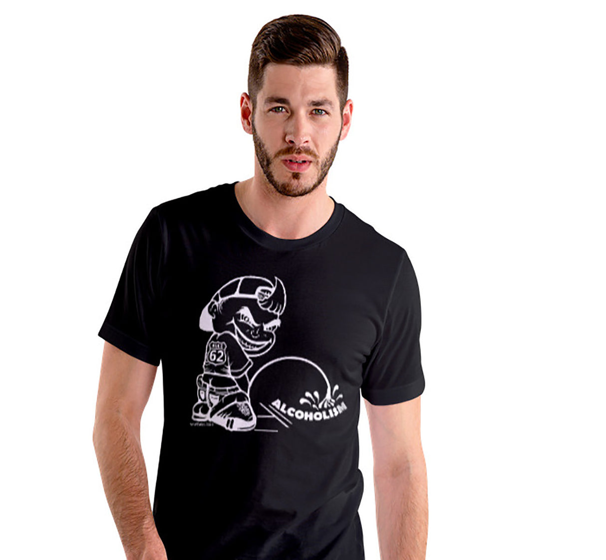 AA - Pissing On Alcoholism SS/LS Tee