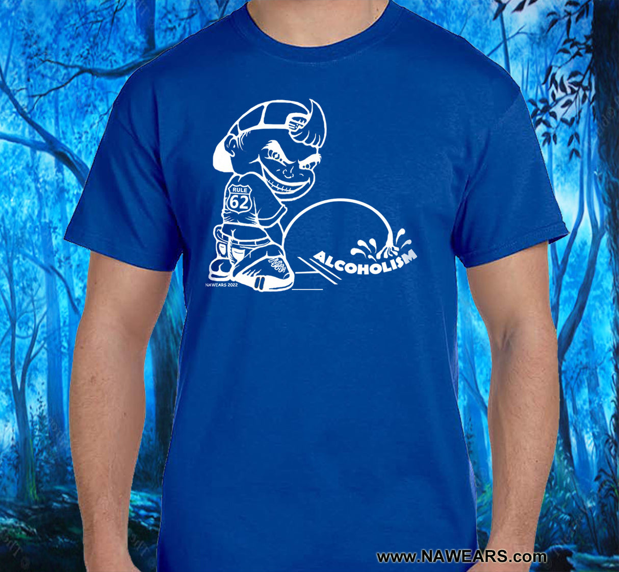 AA - Pissing On Alcoholism SS/LS Tee