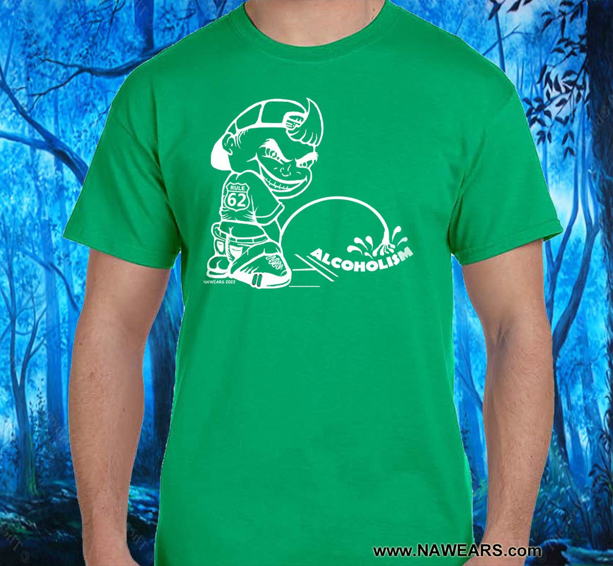 AA - Pissing On Alcoholism SS/LS Tee