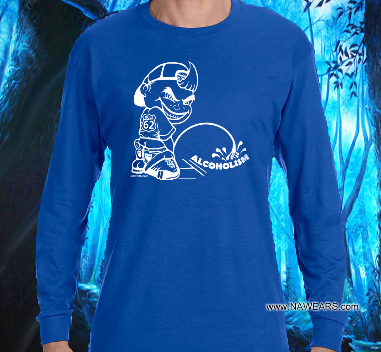 AA - Pissing On Alcoholism SS/LS Tee