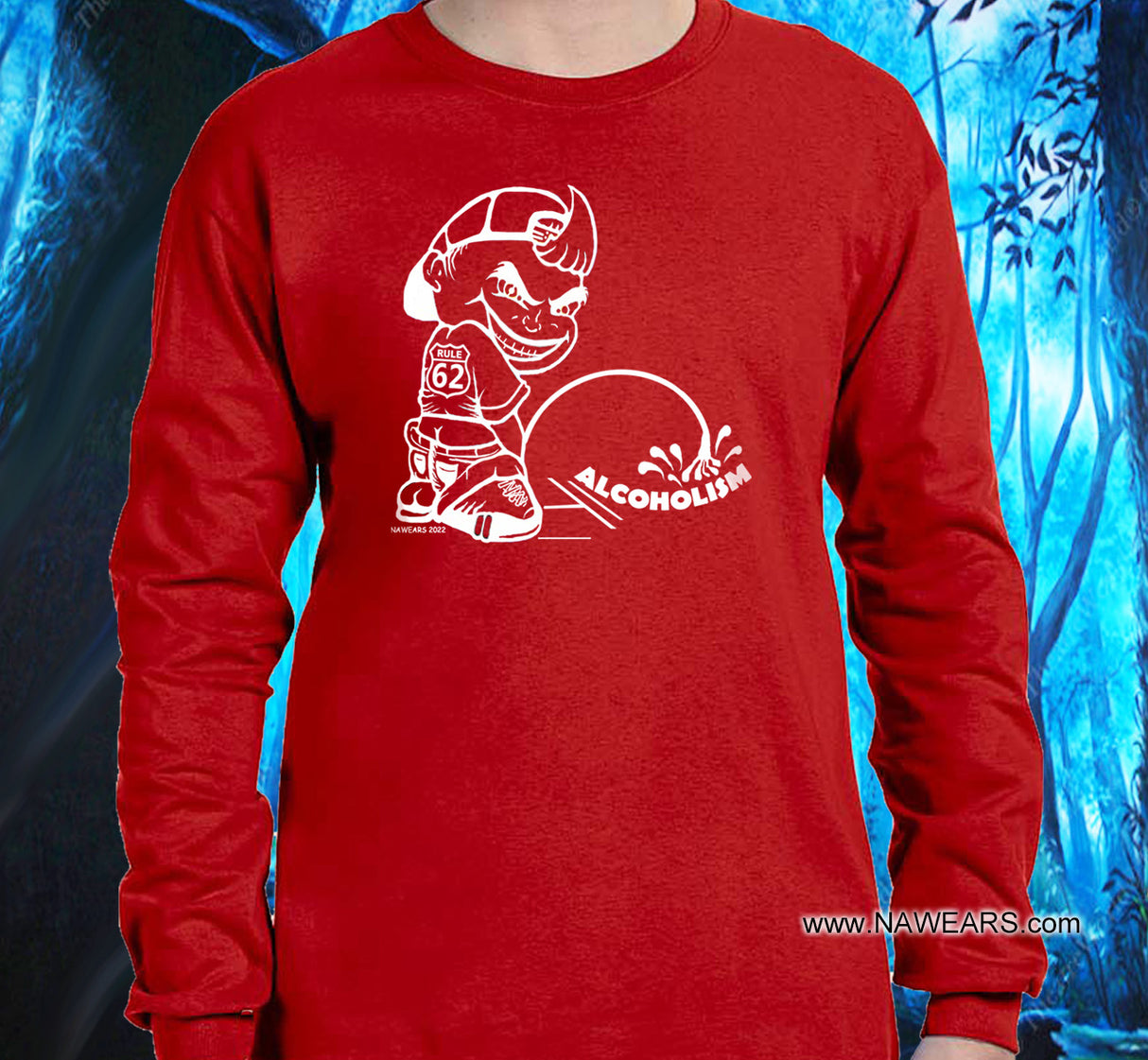 AA - Pissing On Alcoholism SS/LS Tee