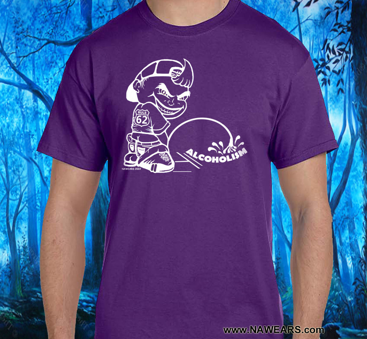 AA - Pissing On Alcoholism SS/LS Tee