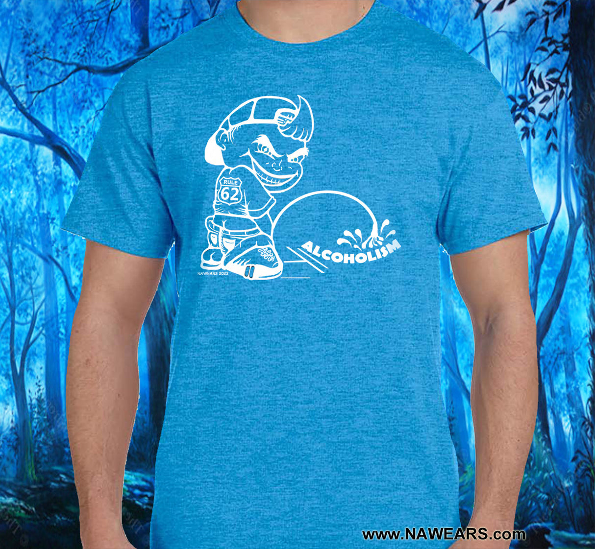 AA - Pissing On Alcoholism SS/LS Tee