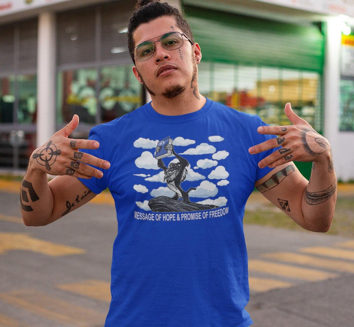 Rafiki The Messenger T-shirt - nawears