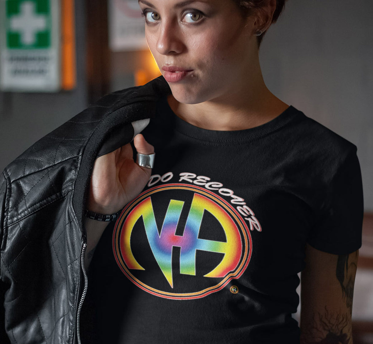 We Do Recover Rainbow Tee