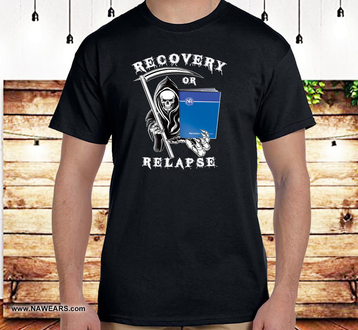 Recovery Or Relapse Reaper SS/LS Tee