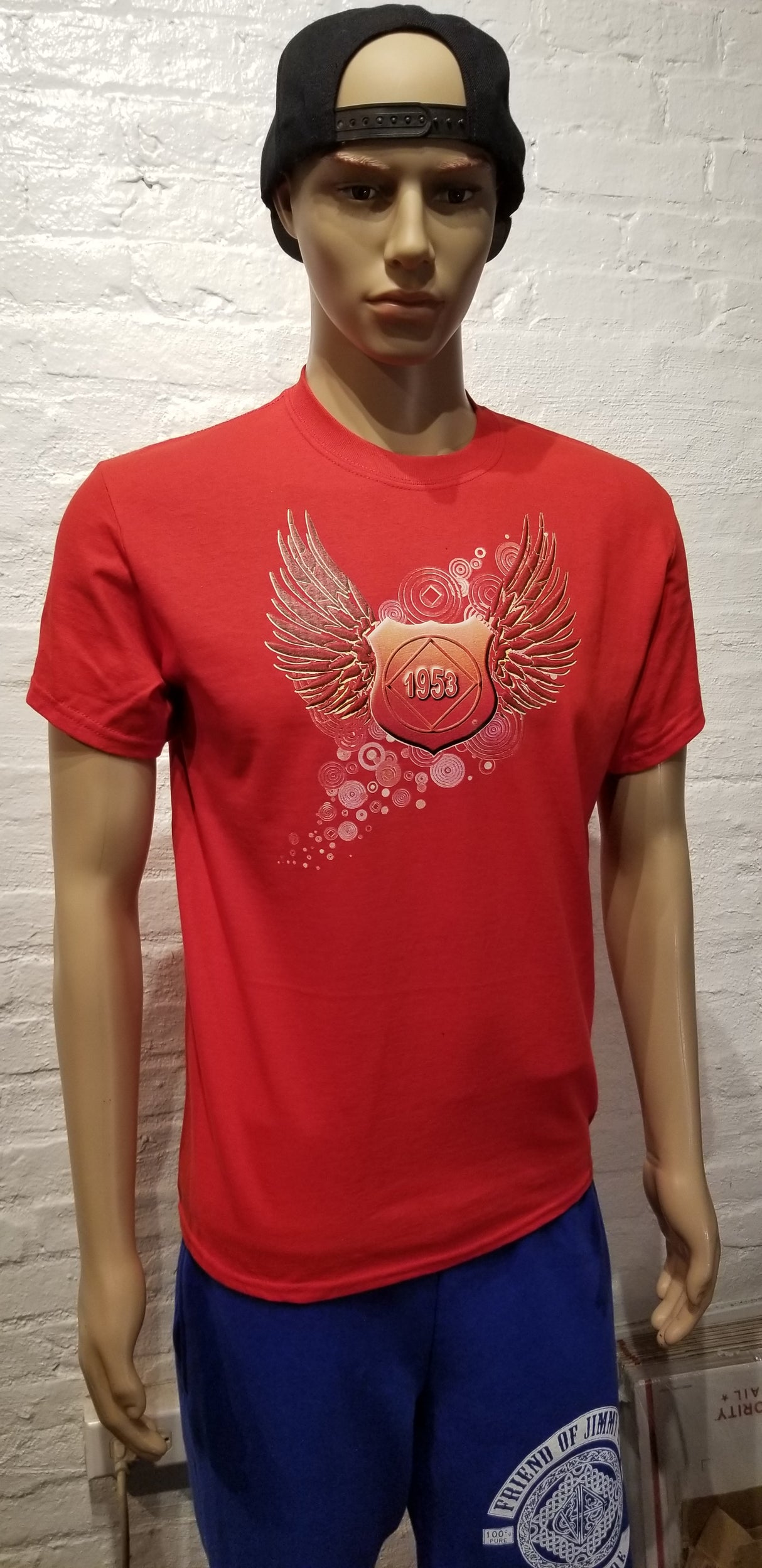 Red Flying Shield Tee
