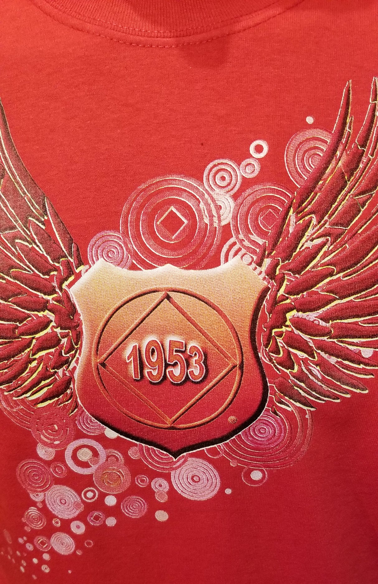 Red Flying Shield Tee