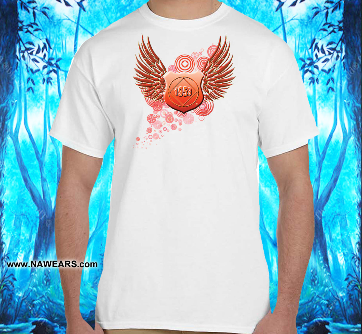 Red Flying Shield Tee