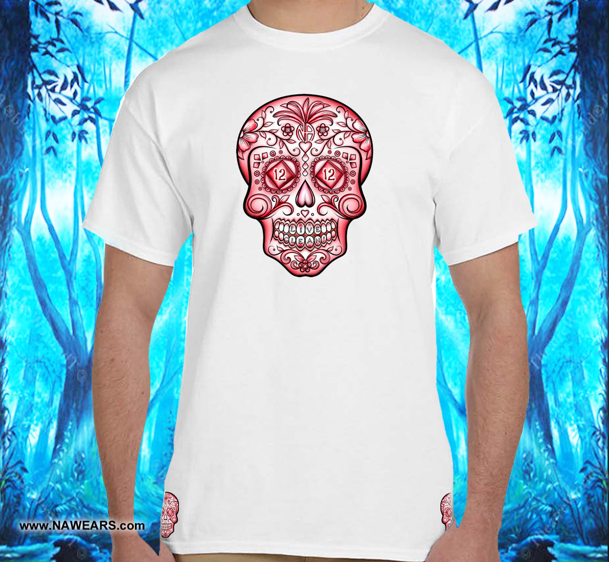 Sugar Skull Red Life SS/LS Tee