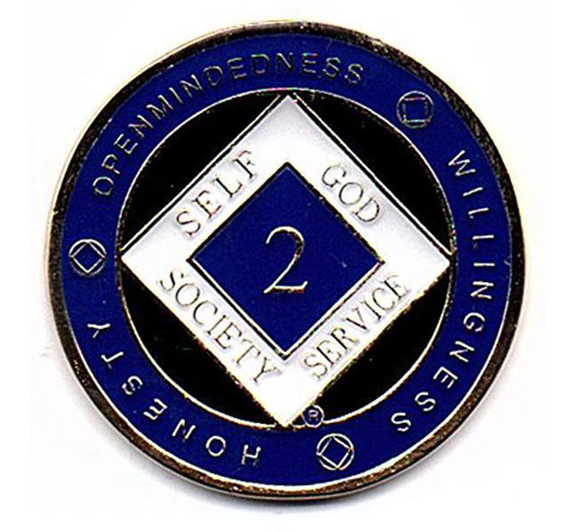 NA Recovery Medallion Black & Blue - nawears