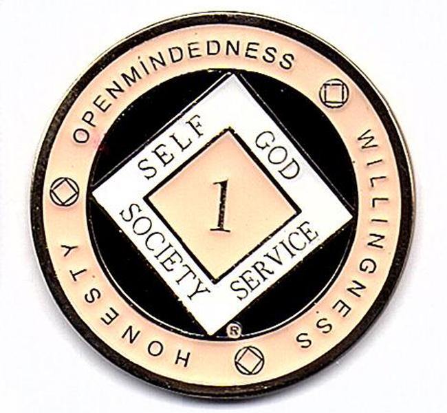 NA Recovery Medallion Pink nawears