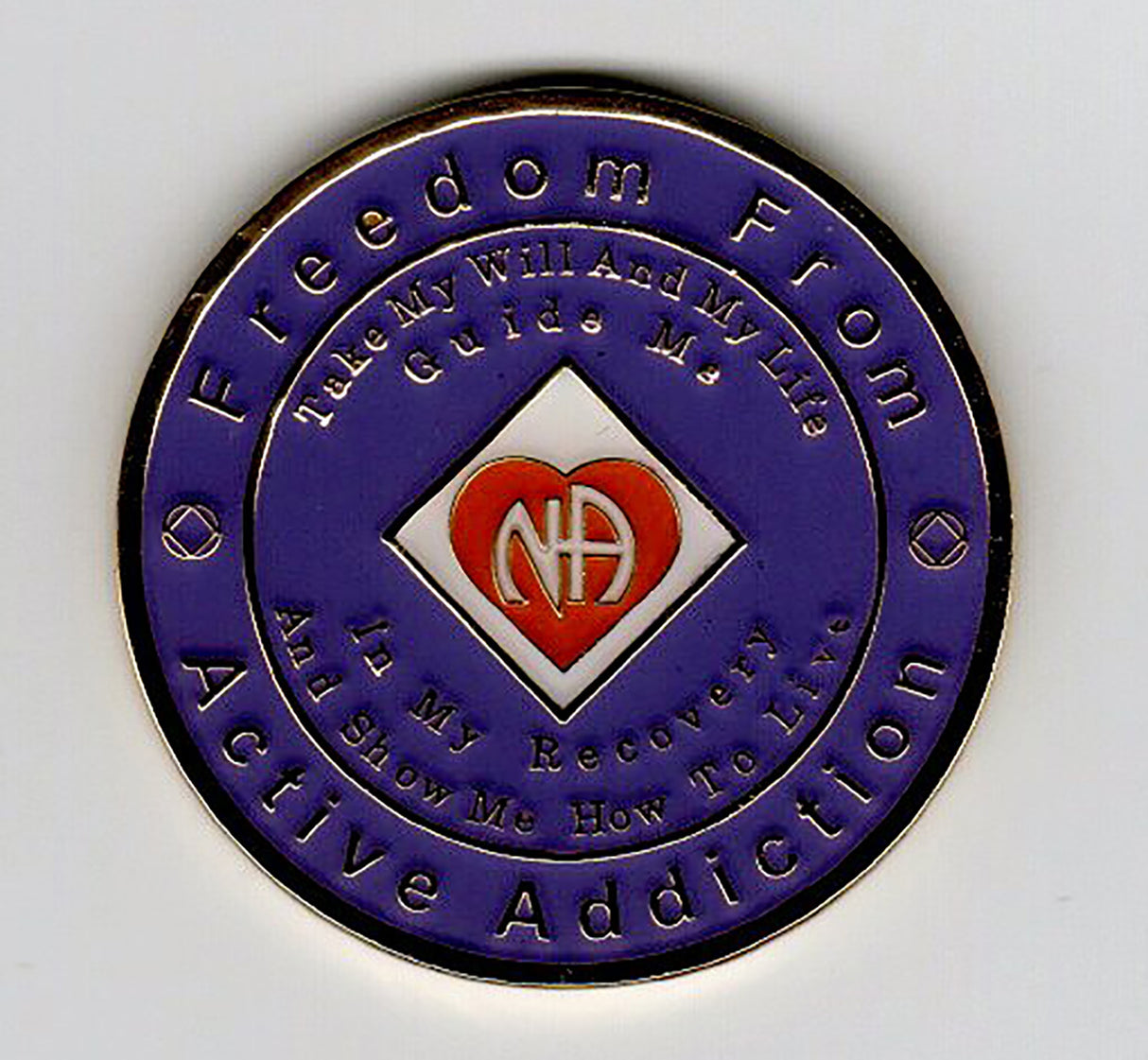 Recovery Medallion - Purple 1-50Yr