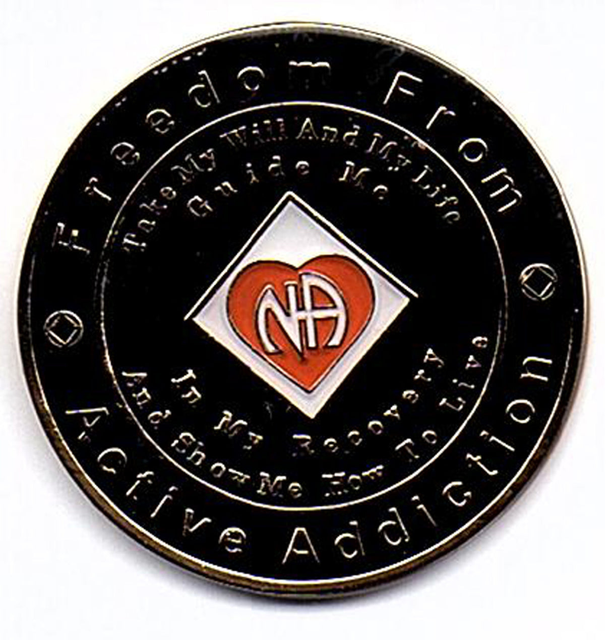 Recovery Medallion - Red 1-50Yr