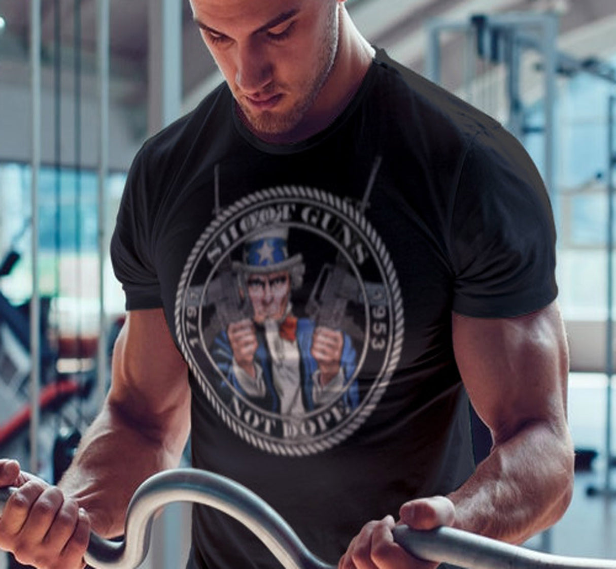 Shoot Guns Not Dope Tee