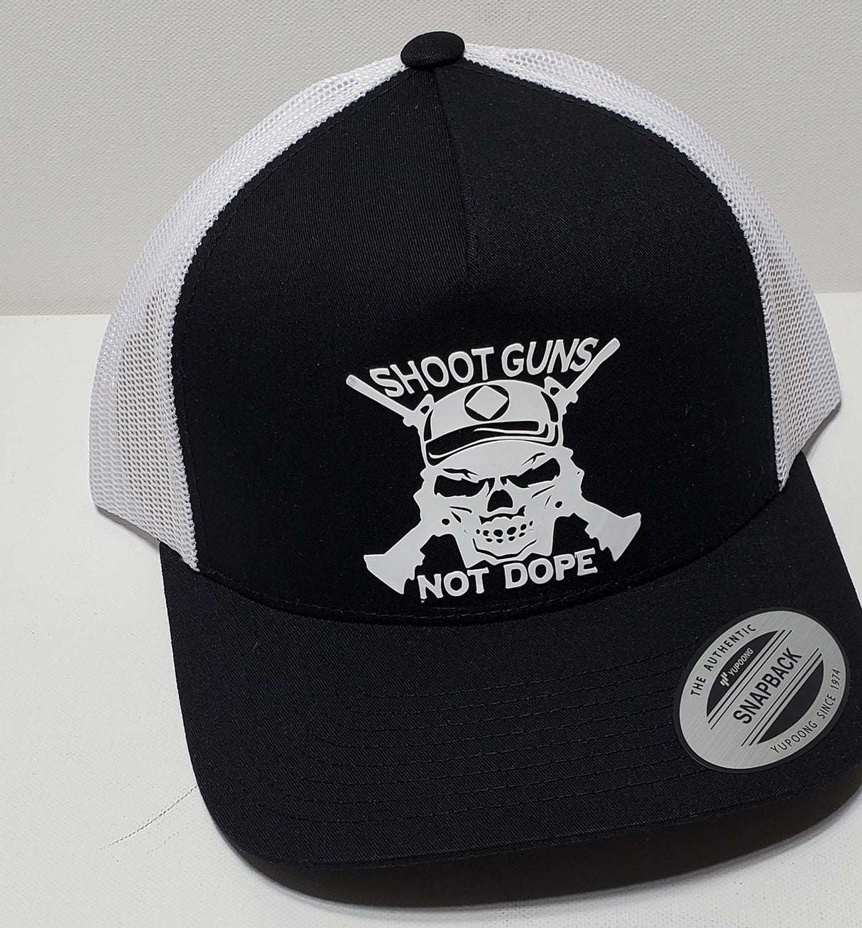 Trucker Cap- Shoot Guns Not Dope