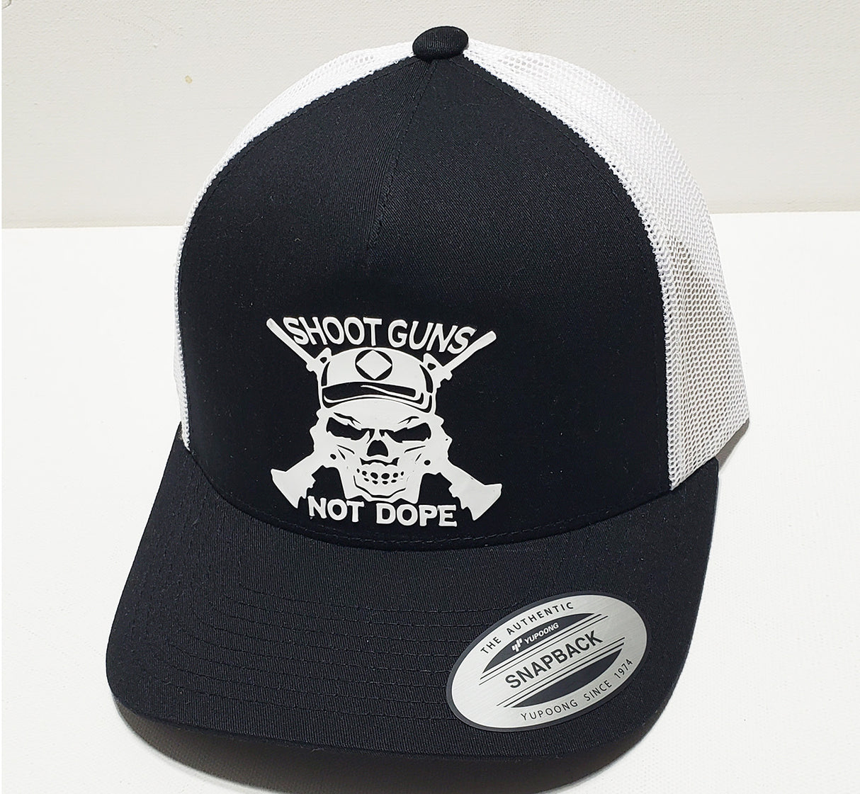 Trucker Cap- Shoot Guns Not Dope