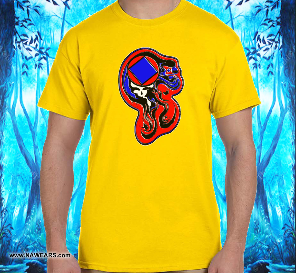 Stealie Skull Melt SS/LS Tee