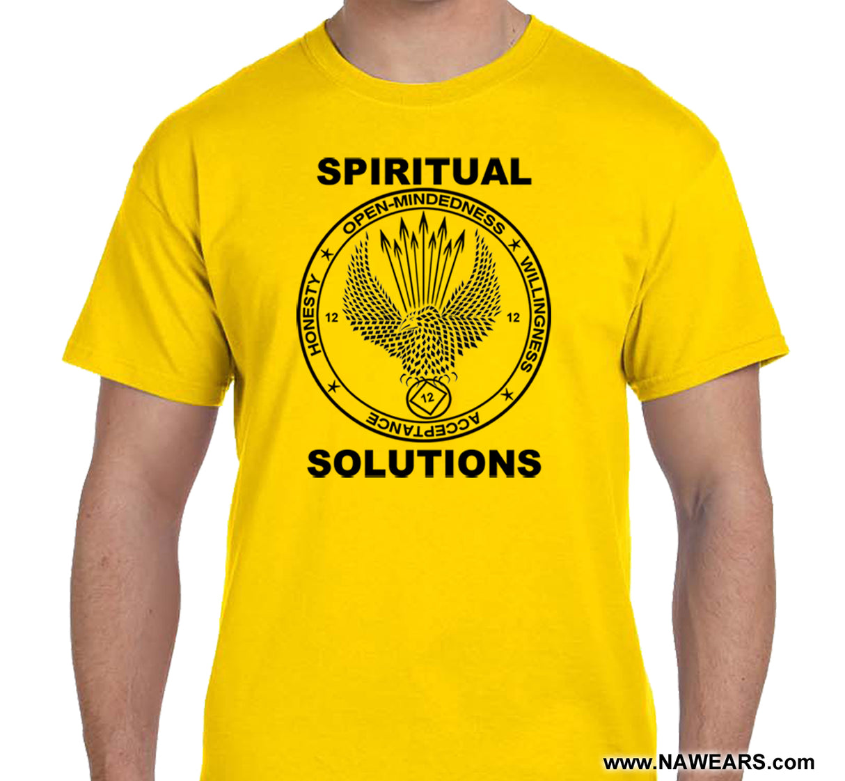 Spiritual Solutions Lite Color Tee - CLEARANCE