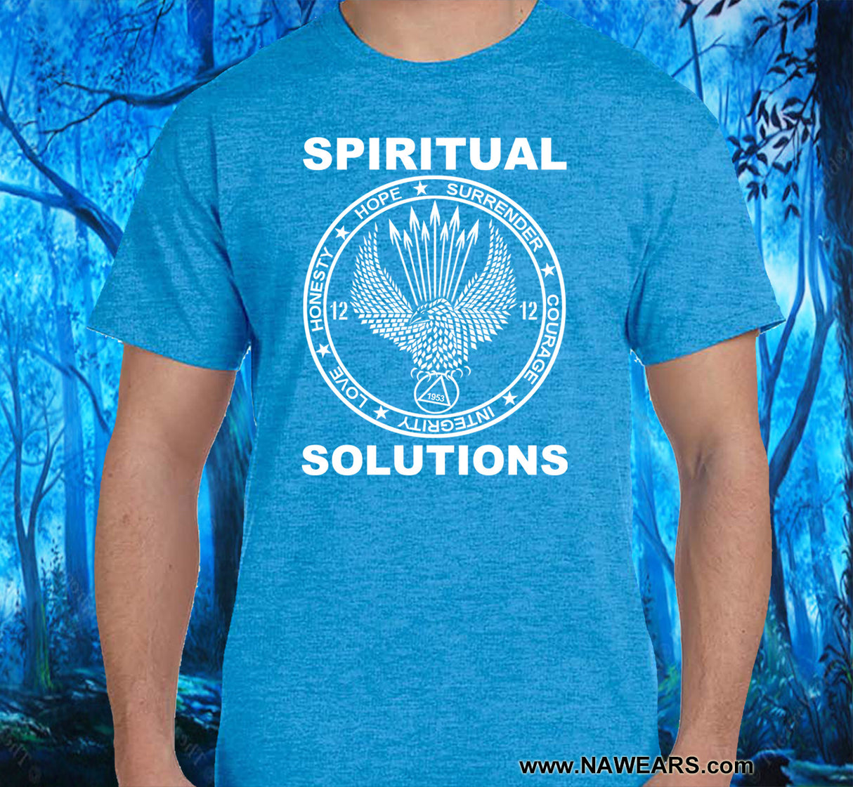 AA - Spiritual Solutions SS/LS Tee