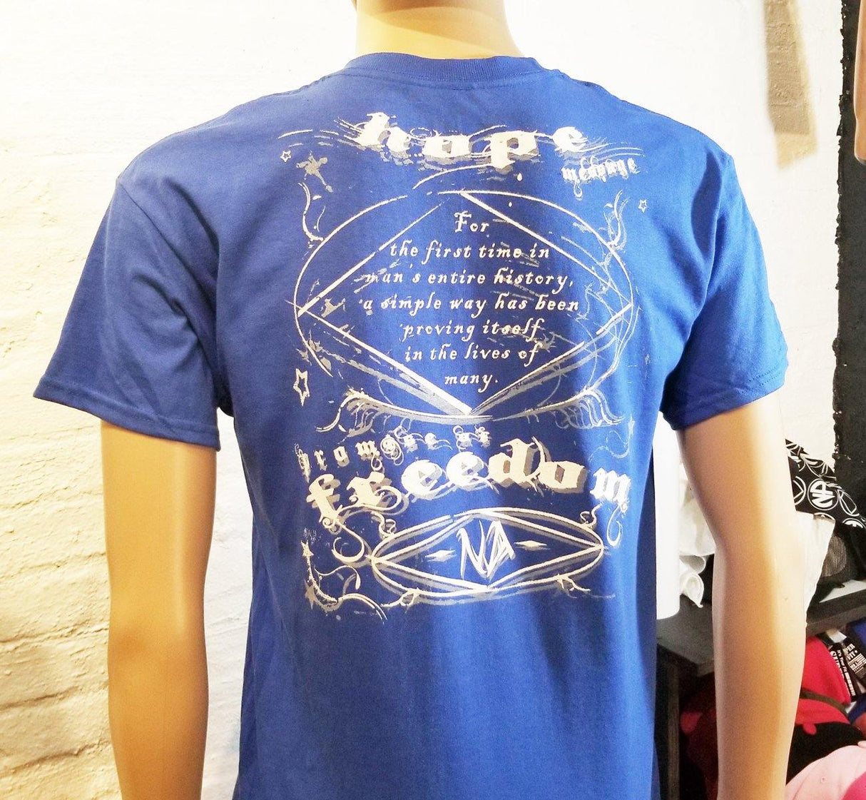 NA Splattered Message V. 2.0 T-shirt - nawears