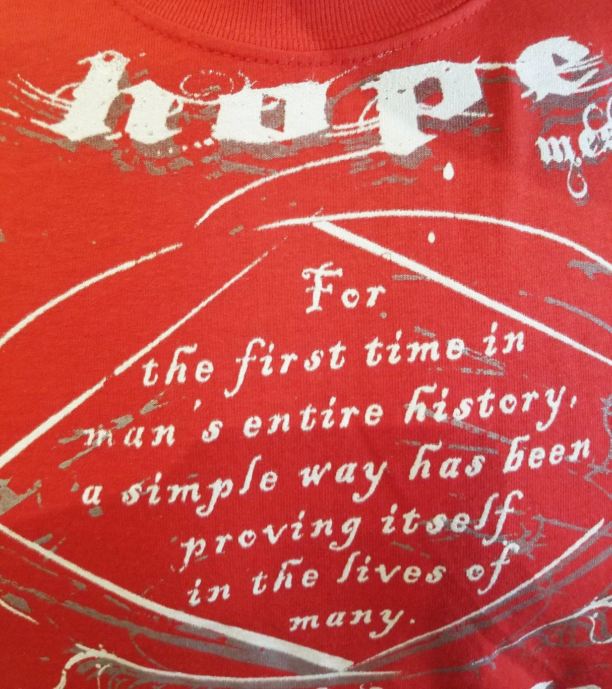 NA Splattered Message V. 2.0 T-shirt - nawears