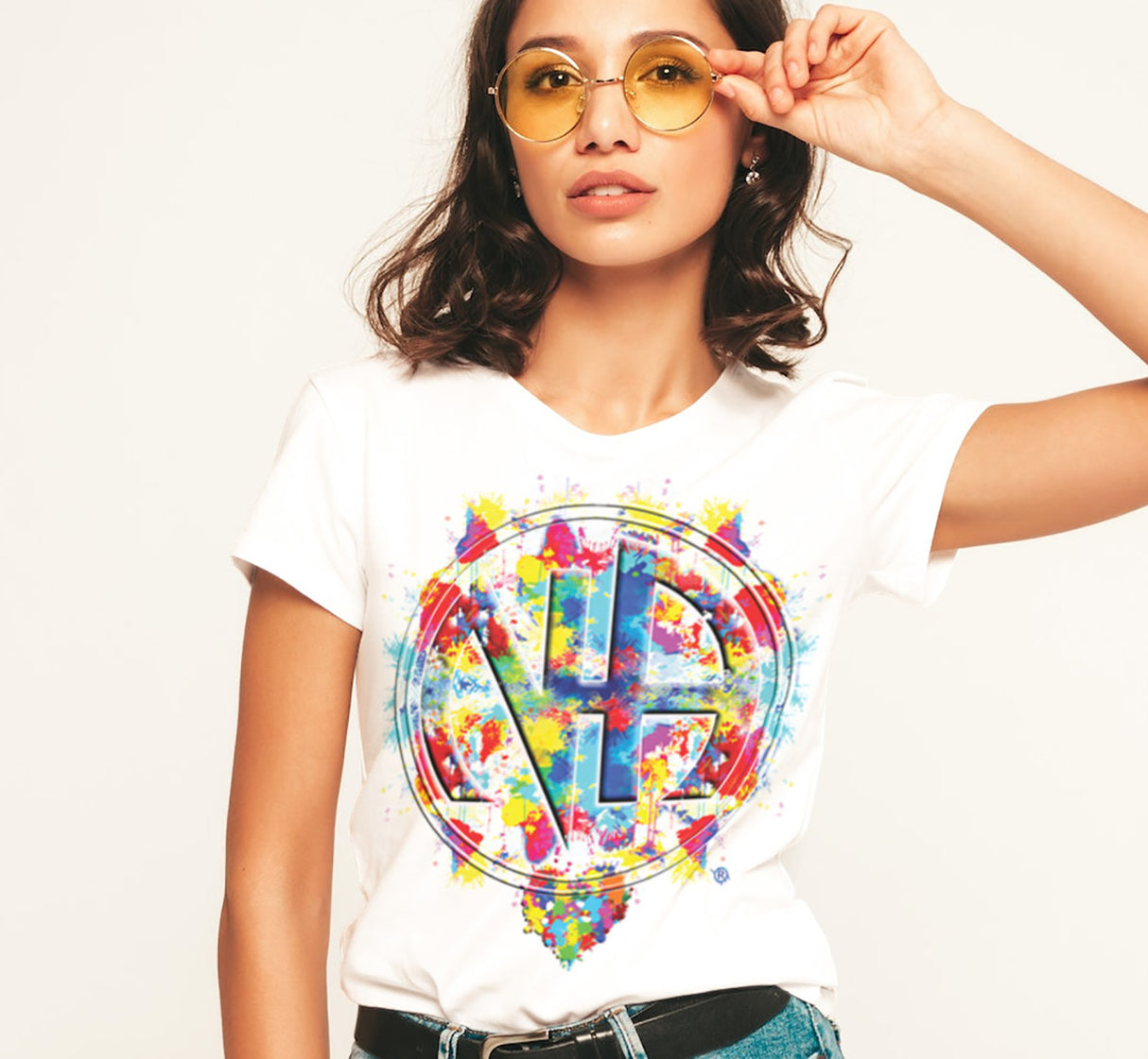 Splattered NA Symbol Women's DTG Tee