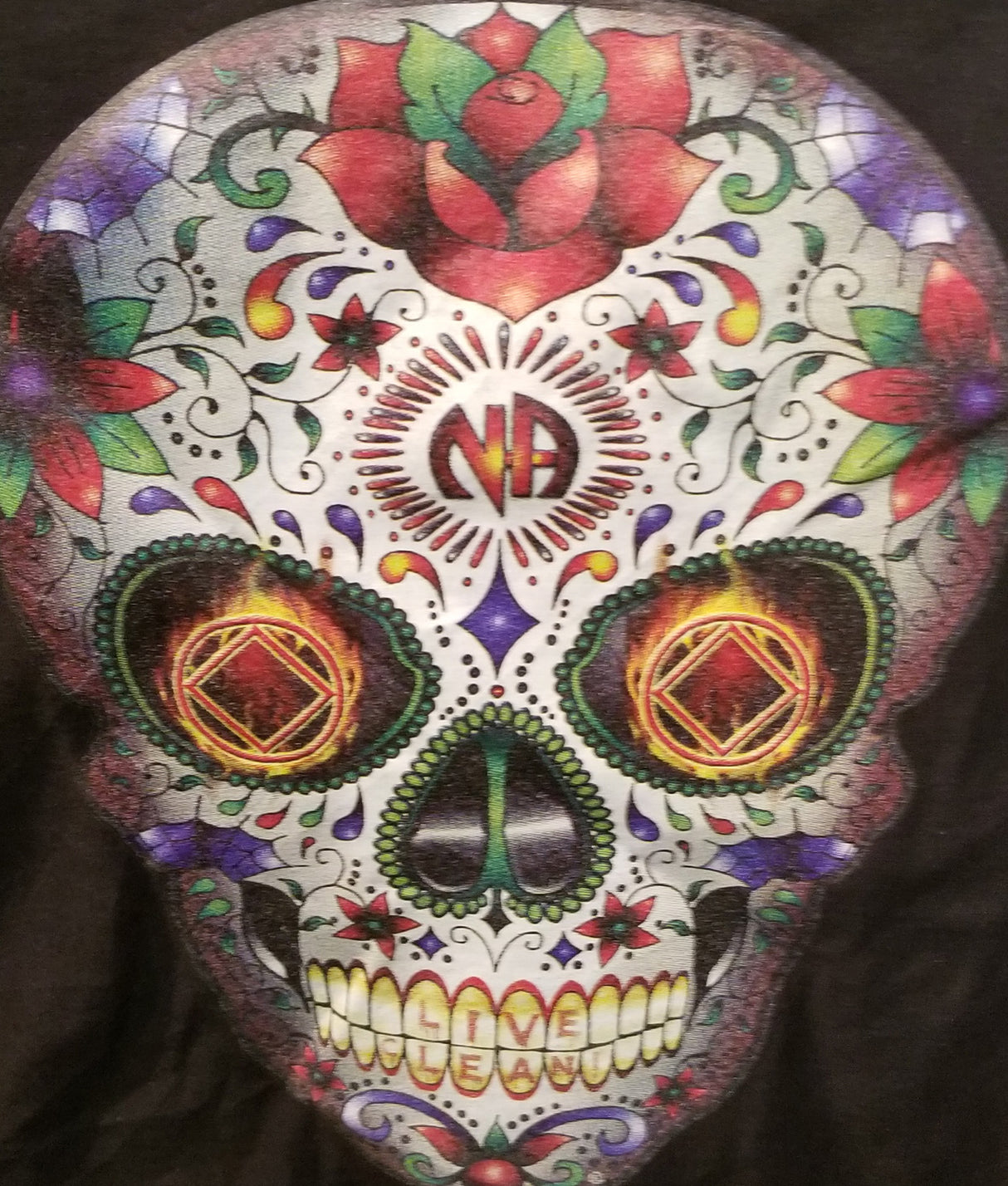 Sugar Skull Long Sleeve Tee