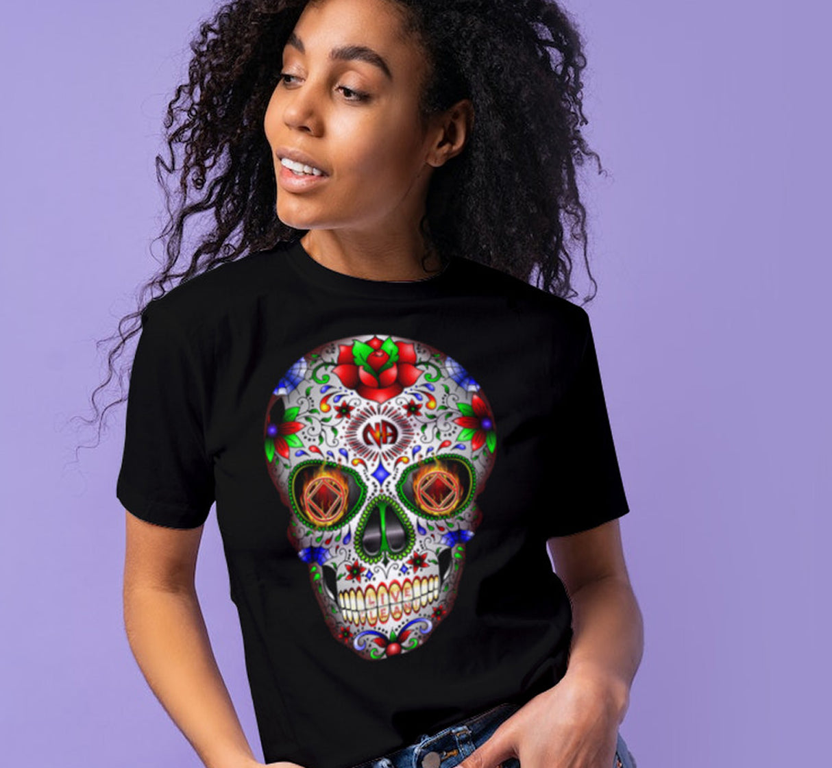 NA Sugar Skull Women's DTG Tee