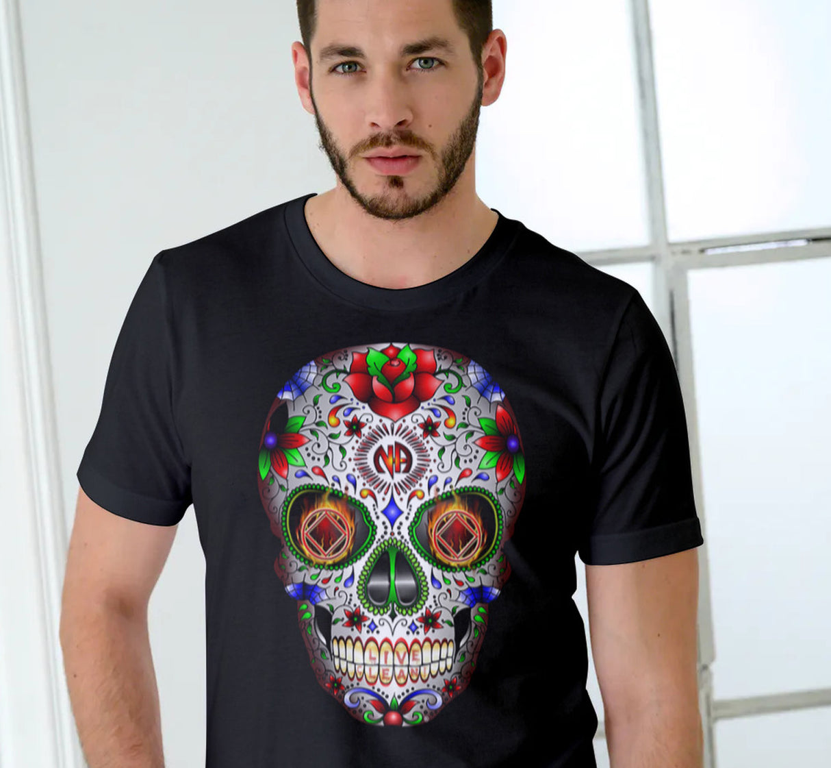 NA Sugar Skull V 2.0 tee