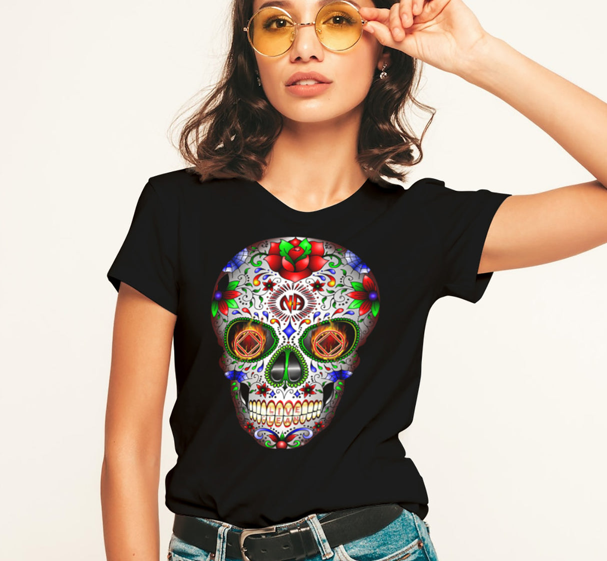 NA Sugar Skull Women's DTG Tee