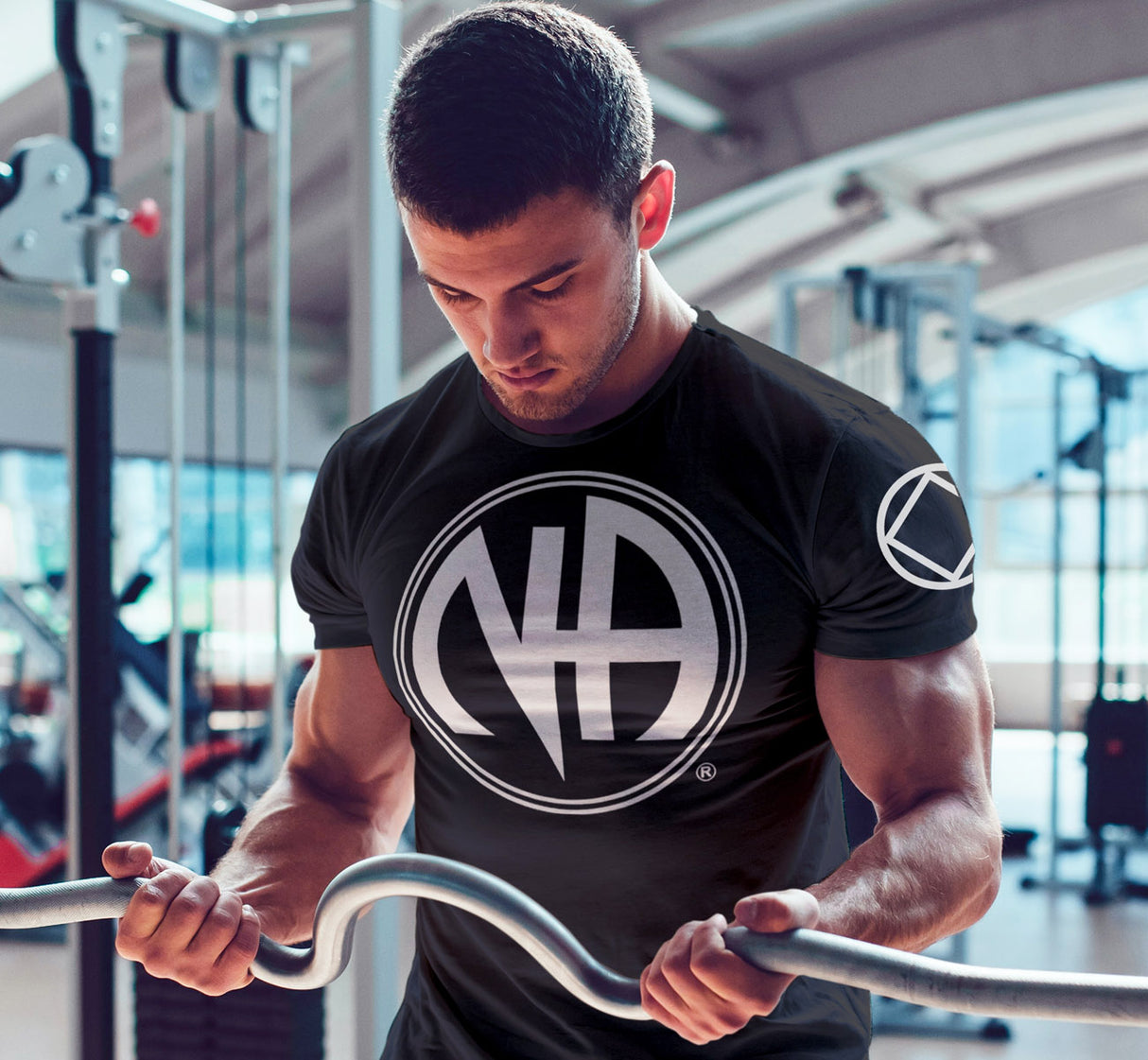 Large NA Symbol SS/LS Tee