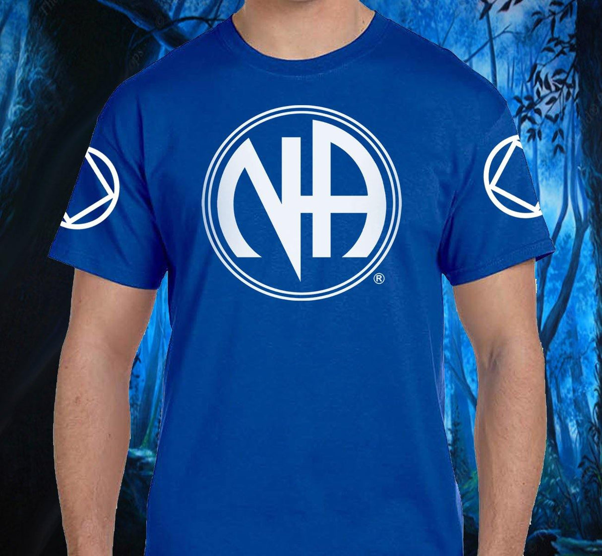 Large NA Symbol w/ Sleeve Img Tee - nawears