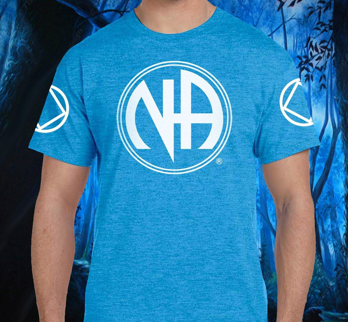 Large NA Symbol w/ Sleeve Img Tee - nawears