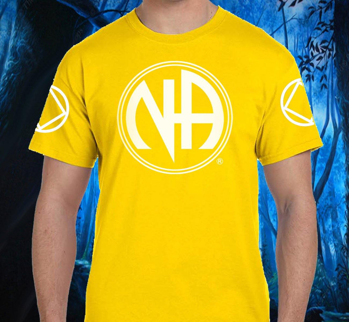 Large NA Symbol w/ Sleeve Img Tee - nawears