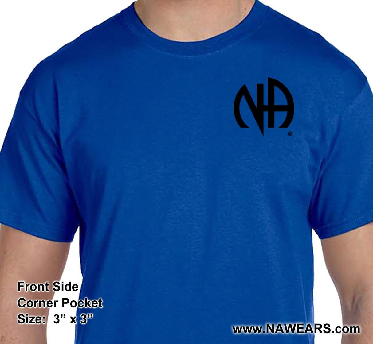 NA Symbol in Black Tee - nawears