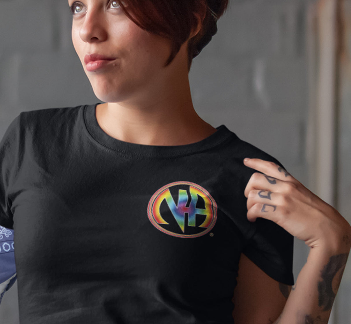 NA Symbol Rainbow Tee