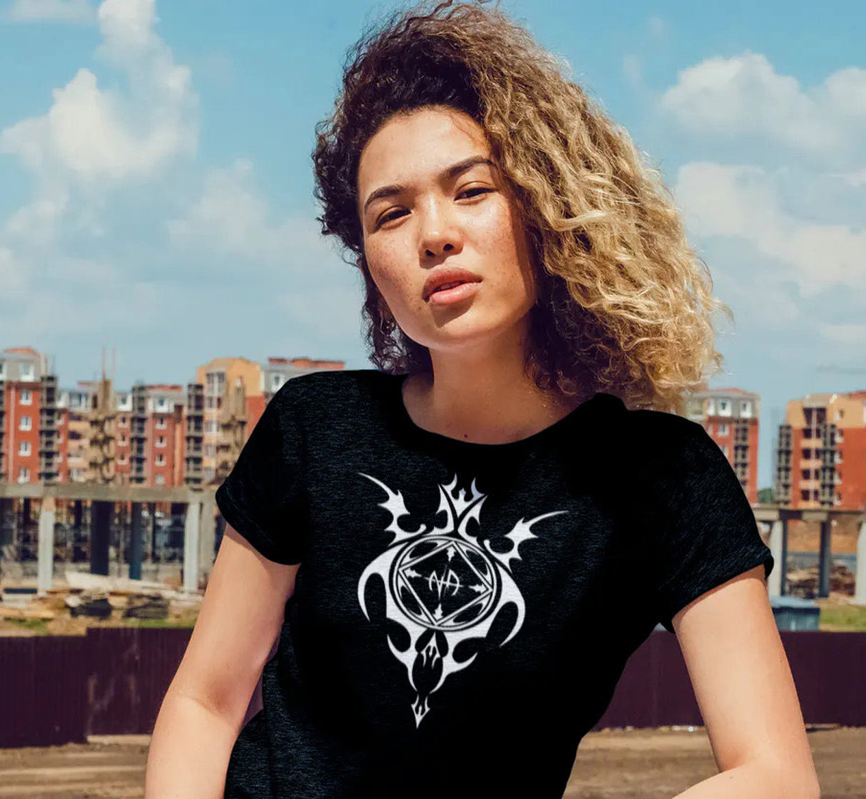 ldTs- Tribal 1 Ladies T's