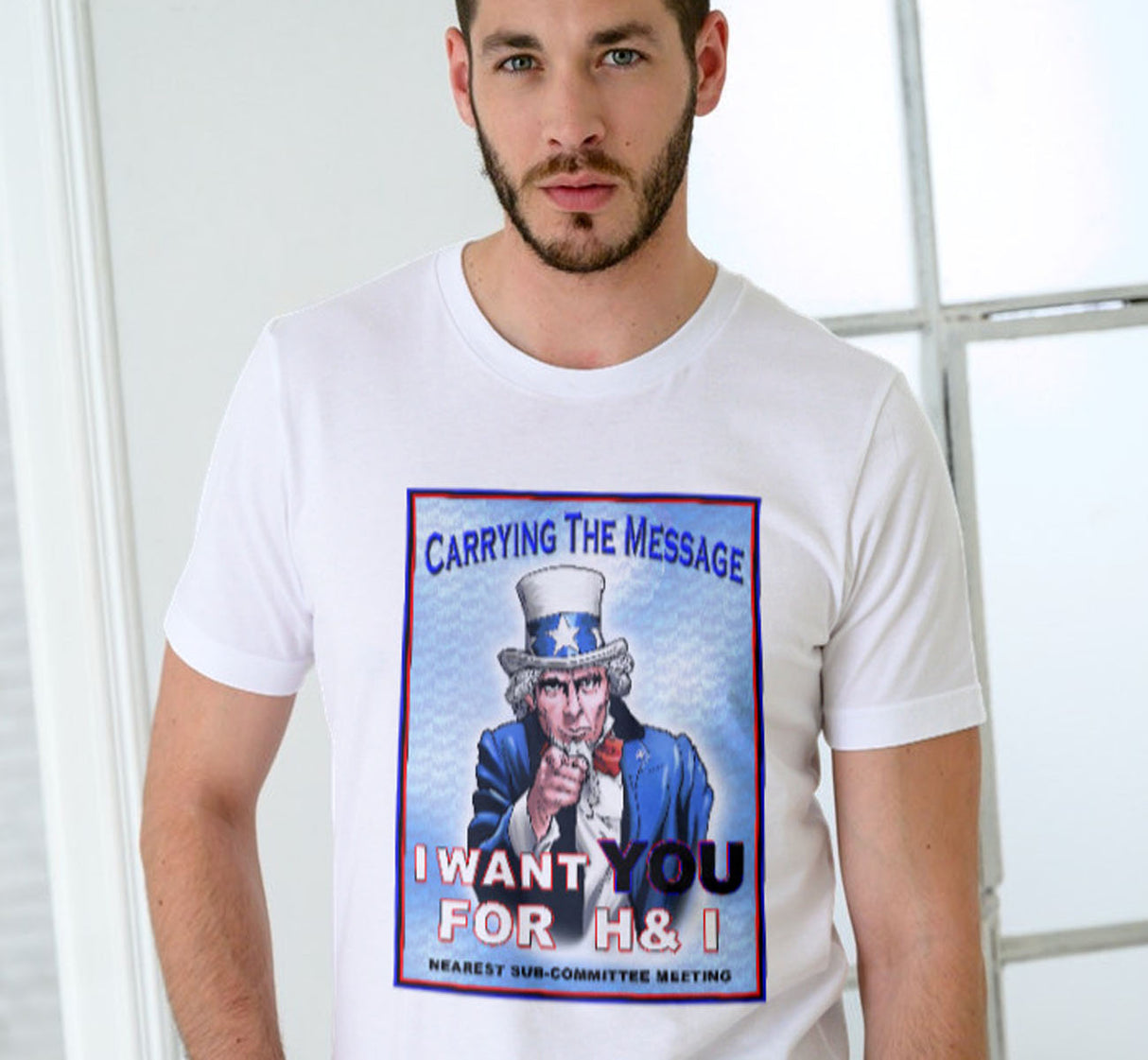 H&I UNCLE SAM I WANT YOU Tee