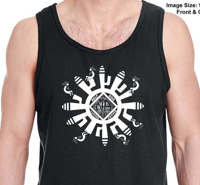 Kokopelli Symbol  Unisex Tank Tops
