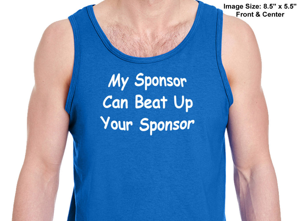 utt- My Sponsor Can Unisex Tank Tops