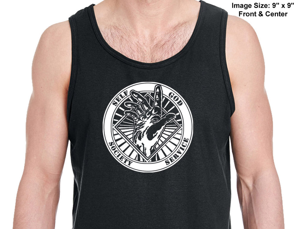 utt- Strong Hand Unisex Tank Tops