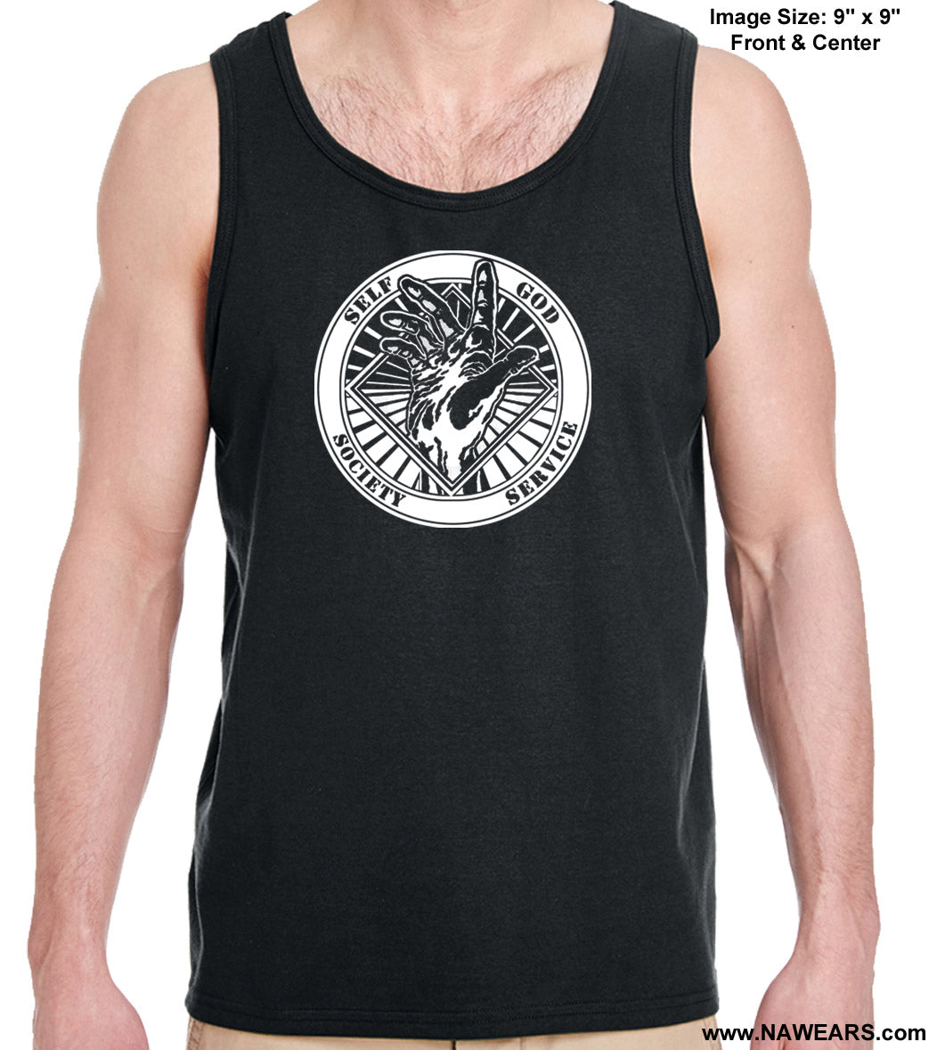 utt- Strong Hand Unisex Tank Tops