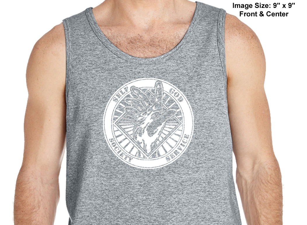 utt- Strong Hand Unisex Tank Tops